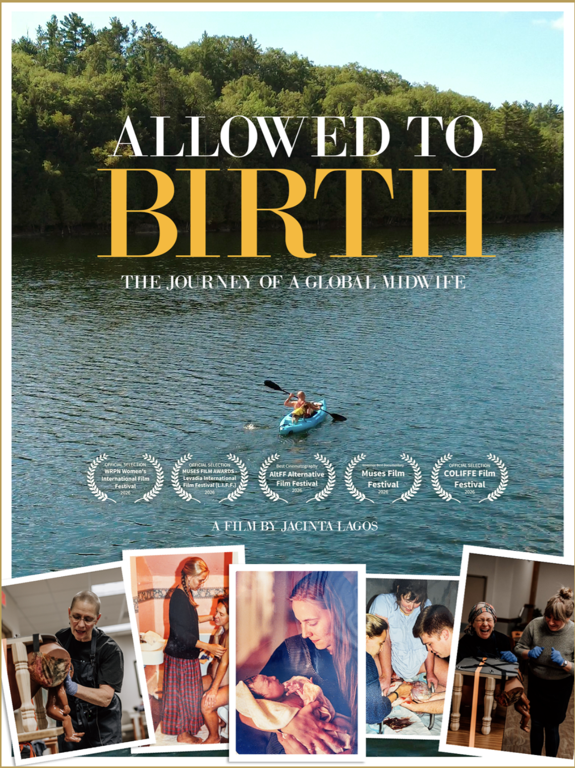 Allowed to Birth: The Journey of a Global Midwife — the film poster